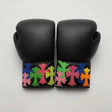 Crucifix Cross Leather Boxing Gloves – Custom Training Design – product image 6