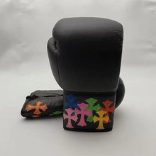 Crucifix Cross Leather Boxing Gloves – Custom Training Design – product image 7