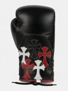 Multicolor Cross Leather Boxing Gloves – product image 5
