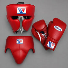 Pure White Elite Leather Boxing Set – Gloves, Headguard & Groin Guard – product image 5