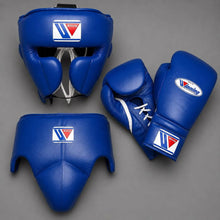 Pure White Elite Leather Boxing Set – Gloves, Headguard & Groin Guard – product image 7