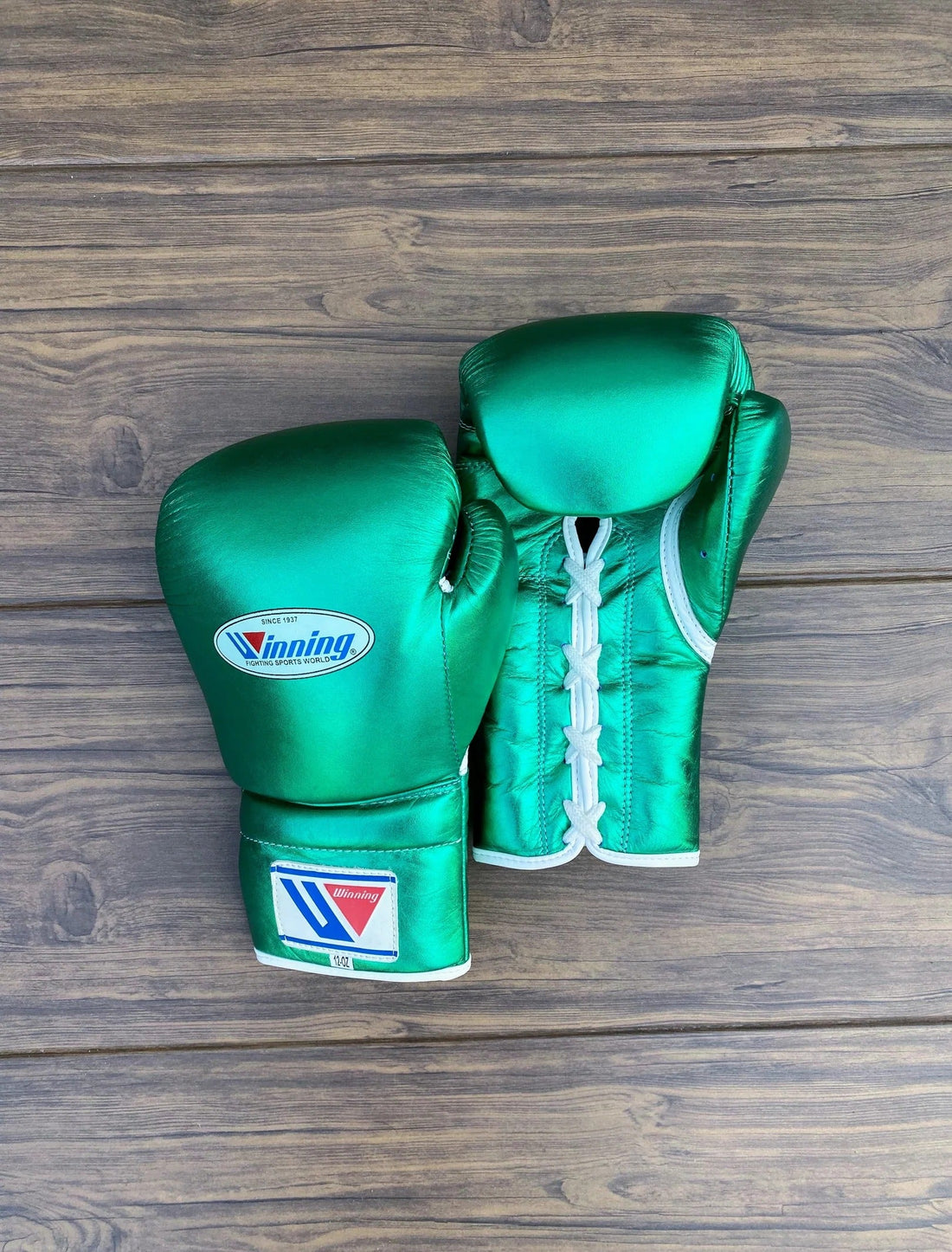 Winning Metallic Green Full Boxing Set – Full Face Headgear, Boxing Gloves & Premium Training Equipment – product image 2