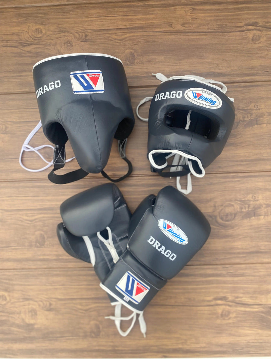 Custom Winning Boxing Set – Premium Personalized Boxing Gloves, Headgear & Training Equipment (Copy) – product image 1