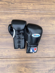 Winning Black Boxing Set – Premium Boxing Gloves, Headgear & Training Equipment – product image 3