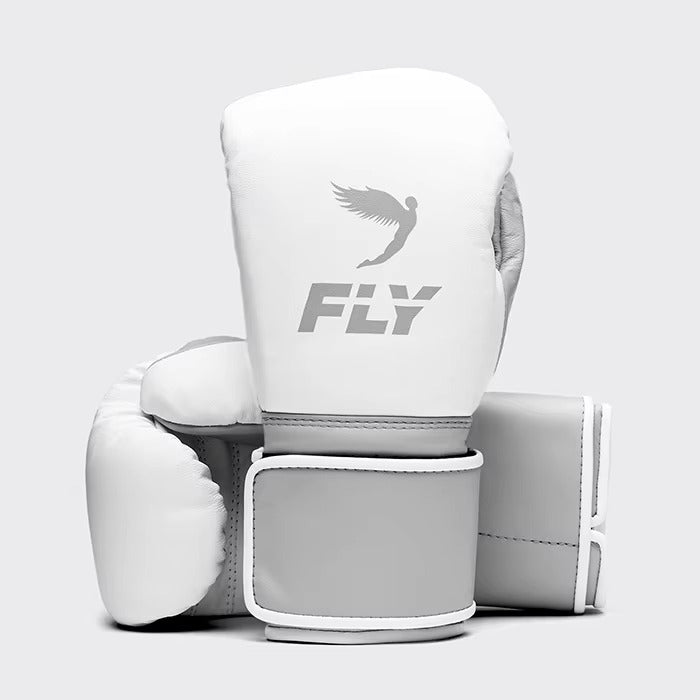Premium White Boxing Gloves – Professional Training & Sparring Gloves – product image 1