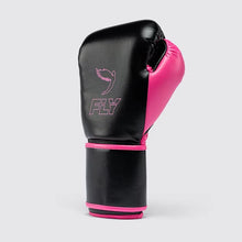 Premium Black/Pink Boxing Gloves – Professional Training & Sparring Gloves – product image 2