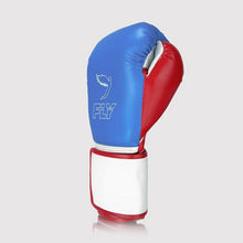 Premium Blue/White Boxing Gloves – Professional Training & Sparring Gloves – product image 2