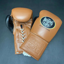 NBNL Boxing Gloves – Dark Brown & Black | Premium Training and Sparring Gloves – product image 1