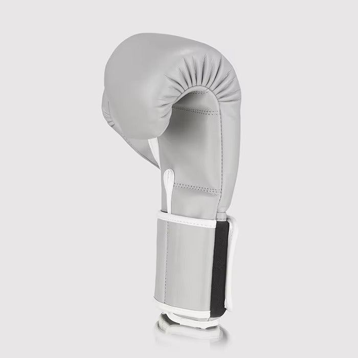 Premium Grey Boxing Gloves – Professional Training & Sparring Gloves – product image 3