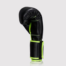 Premium Black/Green Boxing Gloves – Professional Training & Sparring Gloves – product image 3