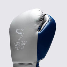Premium Grey/Blue Boxing Gloves – Professional Training & Sparring Gloves – product image 5