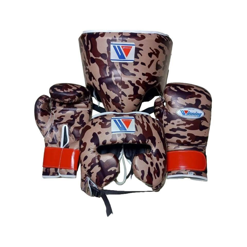 Custom Winning Boxing Set – Premium Personalized Boxing Gloves, Headgear & Training Equipment – product image 1