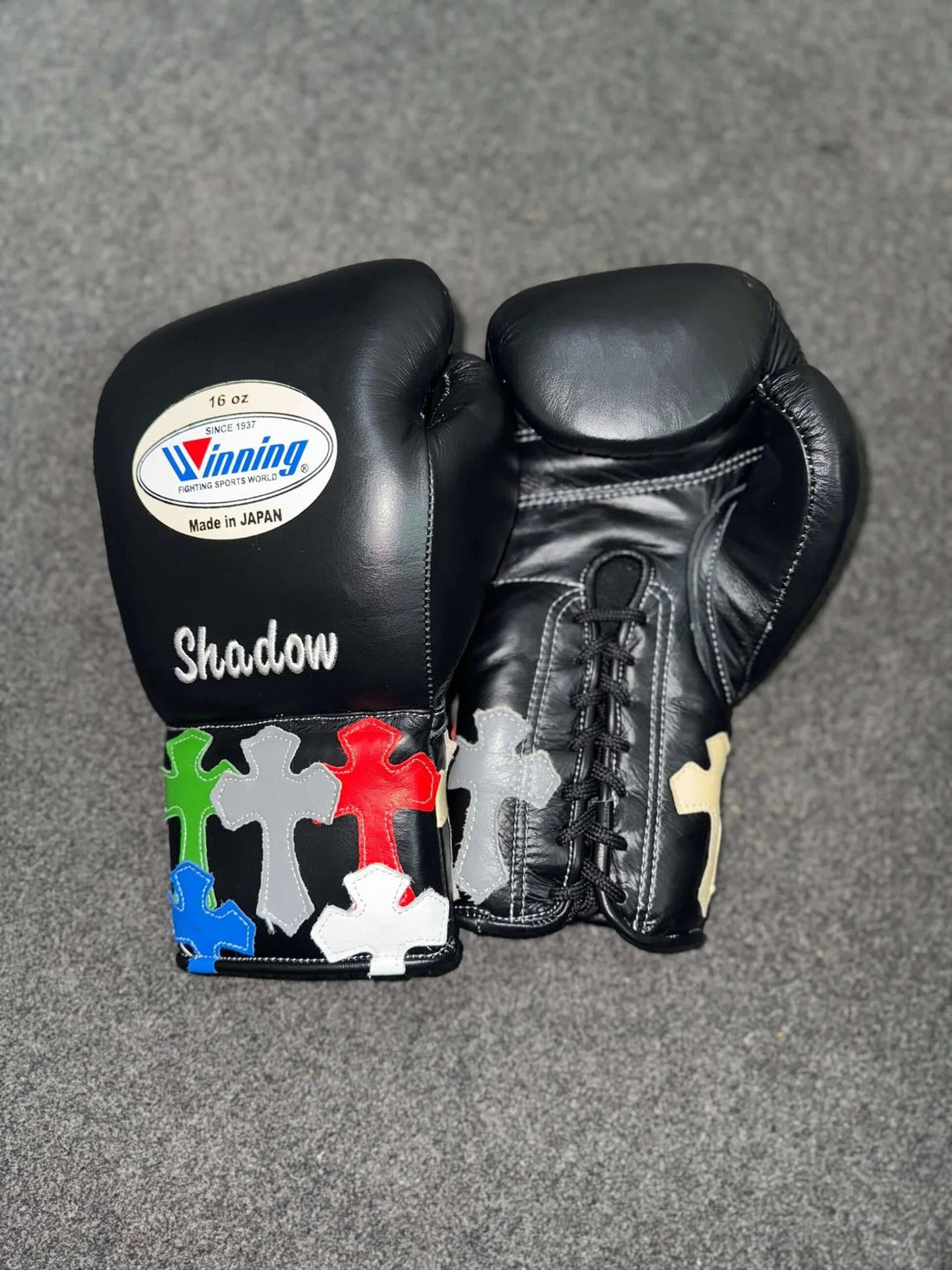 Black Chrome Hearts Boxing Set – Premium Boxing Gloves, Headgear & Training Gear | Luxury Training Equipment – product image 3