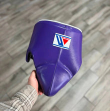 Winning Style Grey & Purple Boxing Set | Lace-Up Gloves, Headgear & Groin Guard – product image 5
