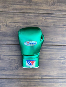 Winning Metallic Green Full Boxing Set – Full Face Headgear, Boxing Gloves & Premium Training Equipment – product image 3