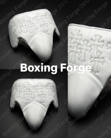 Cross Series Leather Boxing Set – Gloves, Headguard & Groin Guard – product image 6