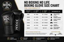 No Boxing No Life (NBNL) Premium Leather Boxing Gloves – White & Pink | Professional Training & Sparring Gloves – product image 4