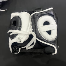 Black and white Winning boxing headguard interior view